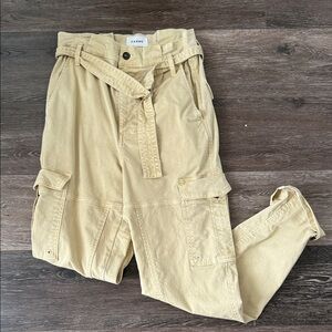 Frame Denim Tan Cargo Pants